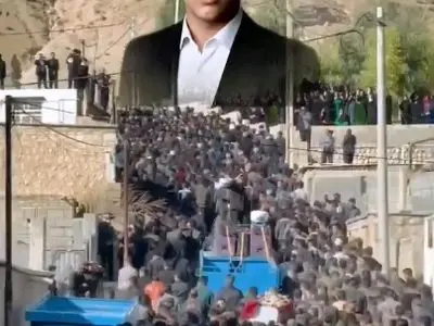 تشییع پیکر فرزند نماینده لردگان + فیلم