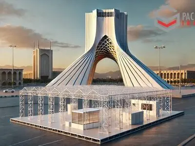 اسپیس فریم در خدمت فرهنگ و صنعت ایران: از موکب تا نمایشگاه
