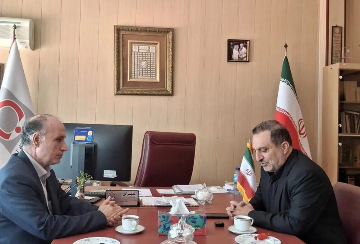بازدید رئیس دانشگاه  علوم پزشکی البرز از اداره کل انتقال خون استان