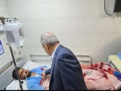 رئیس جمهور پزشکیان از مجروحان حادثه بندر شهید رجایی عیادت کرد