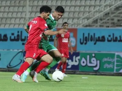 گزارش تصویری نیمه اول ماشین سازی - پرسپولیس