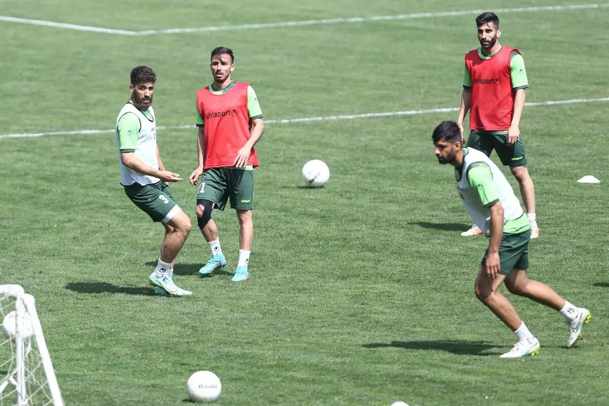 بازگشت صادقی به تمرینات پرسپولیس