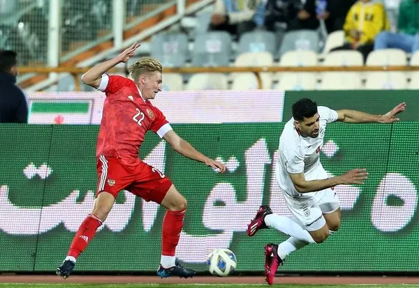 پایان نیمه اول: ایران صفر - روسیه یک