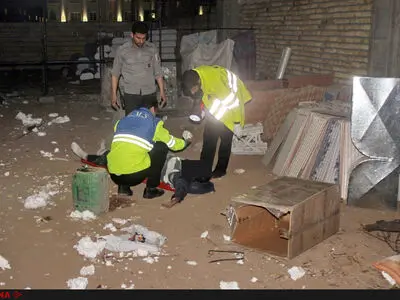 سقوط مرگ‌آور کارگر نصاب آسانسور از طبقه چهارم