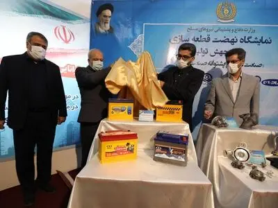 رونمایی از چند سامانه گلوگاهی خودرو ساخت متخصصان صنعت دفاعی