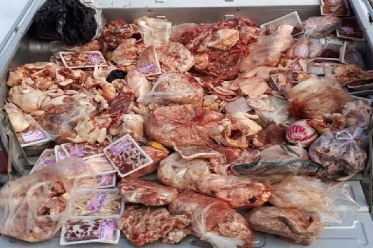 جمع آوری ۱/۵ تن گوشت غیر مجاز در کرمانشاه