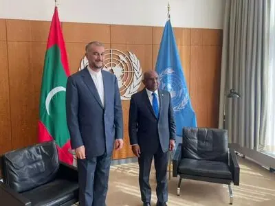 دیدار امیرعبداللهیان با رئیس مجمع عمومی سازمان ملل
