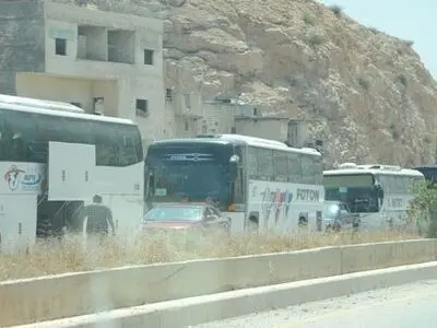 پایان مرحله دوم خروج عناصر مسلح از منطقه «برزه» سوریه