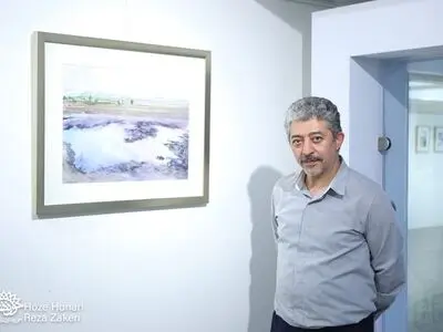 نمایشگاه «منحنی آب» افتتاح شد