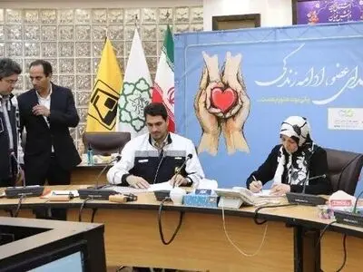 استقرار انجمن اهدا عضو در ایستگاه متروی مدافعان سلامت 