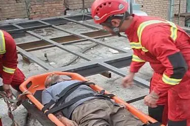 حادثه برای یک کارگر در پیرانشهر بر اثر سقوط از ارتفاع +هویت کارگر مصدوم