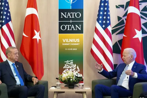 گفت‌وگوی بایدن و اردوغان در حاشیه نشست ناتو