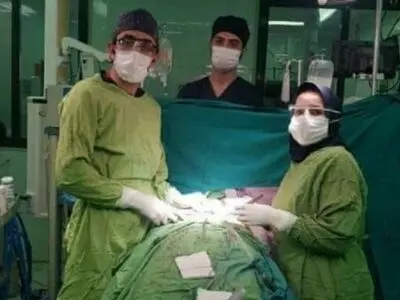 ۴ سوزن خیاطی از قلب و قفسه سینه یک زن خارج شد