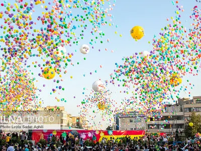 میهمانی ۱۰ کیلومتری عید غدیر