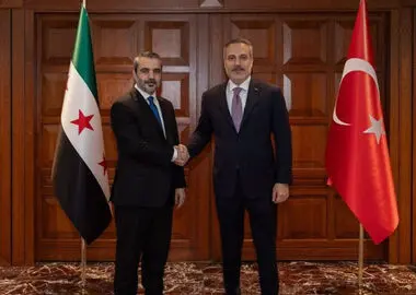 فیدان و الشیبانی دیدار و گفت‌وگو کردند