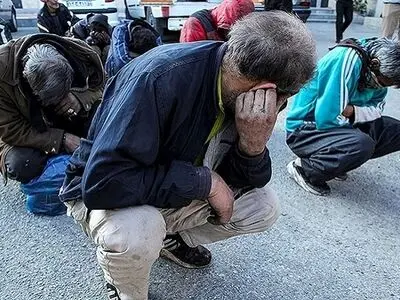 جمع‌آوری بیش از ۳ هزار معتاد متجاهر در تهران/ دستگیری ۶۹۴ خرده‌فروش طی یک هفته 