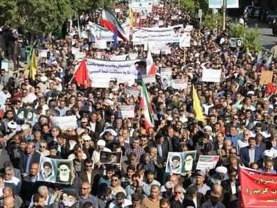 برگزاری راهپیمایی یوم الله ۲۲ بهمن در کرمانشاه 