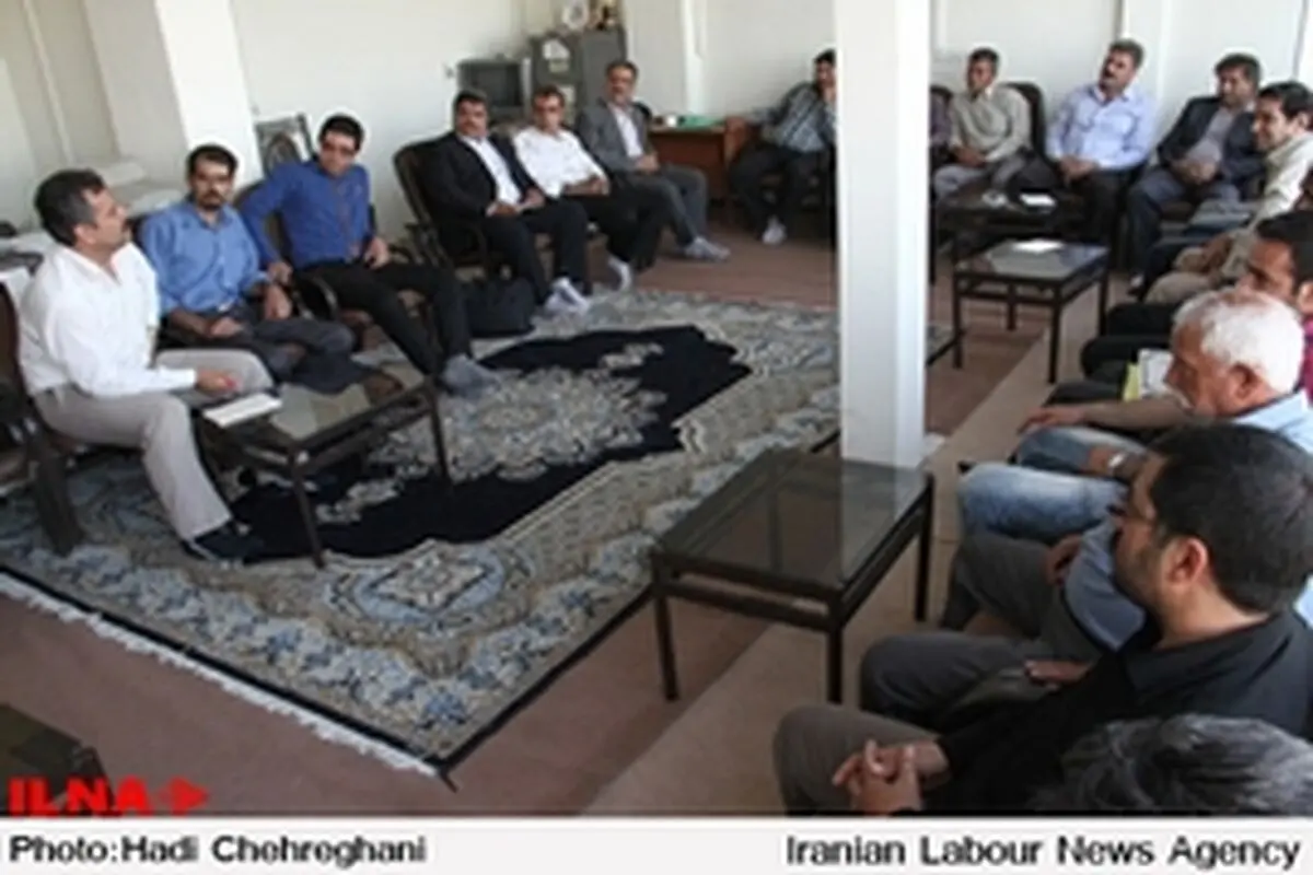 گزارش تصویری انتخابات کانون انجمن‌های صنفی کارگران ساختمانی استان قم