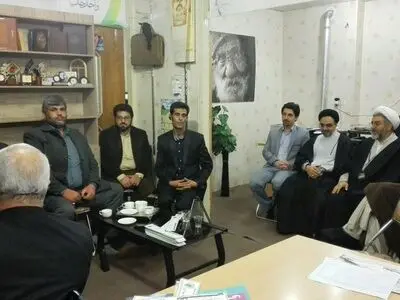 حضور عمادالدین باقی در ستاد انتخاباتی محمدحسن نجفی