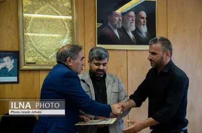 مراسم تقدیر از خادمان موکب اتاق تعاون ایران و اتحادیه امکان
