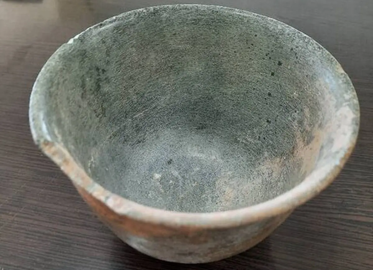 کشف شیء دوره هزاره سوم پیش از تاریخ در جیرفت