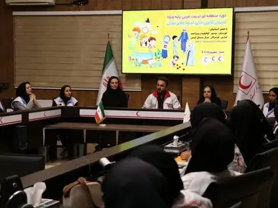 استمرار آموزش کودکان با توانمندسازی مربیان غنچه‌های هلال

