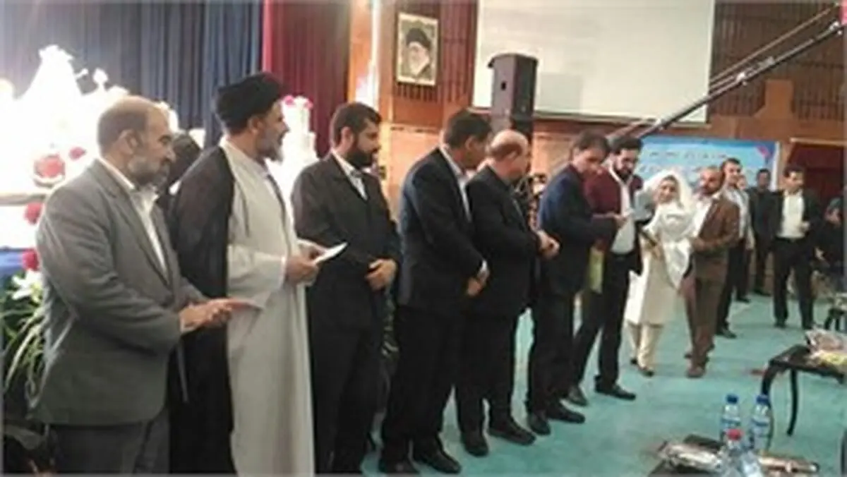 برگزاری جشن پیوند همدلان آسمانی ۱۰۰ زوج معلول در خوزستان