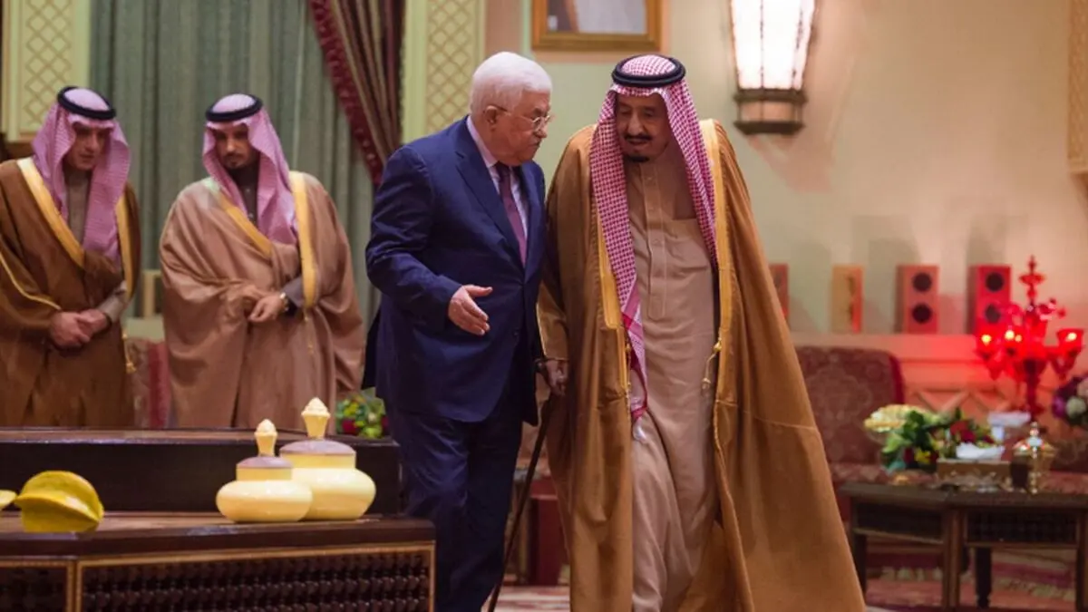 تماس تلفنی «مهم» پادشاه سعودی با عباس