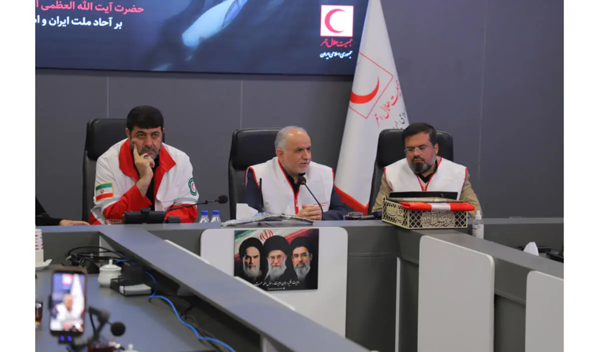 رحیمی: خدمات هلال احمر توام با معنویت و روح الهی است/ پیگیری حقوقی جنایات اسراییل و آمریکا ضروری است