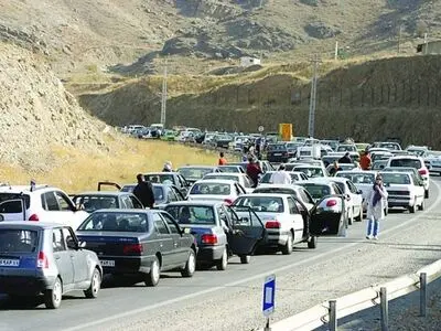 محور هراز - آمل یک طرفه شد/ ترافیک سنگین در محدوده فیروزکوه