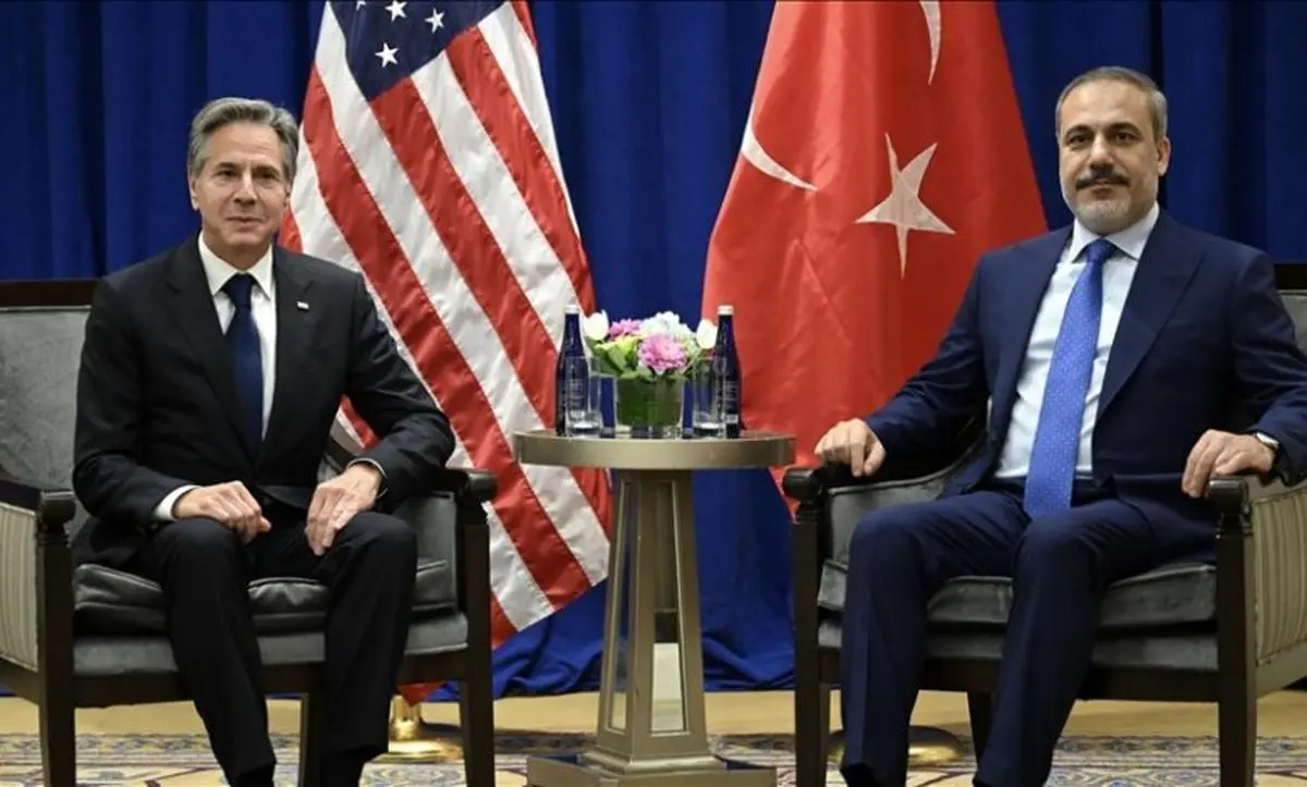 دیدار و گفت‌وگوی وزرای خارجه آمریکا و ترکیه
