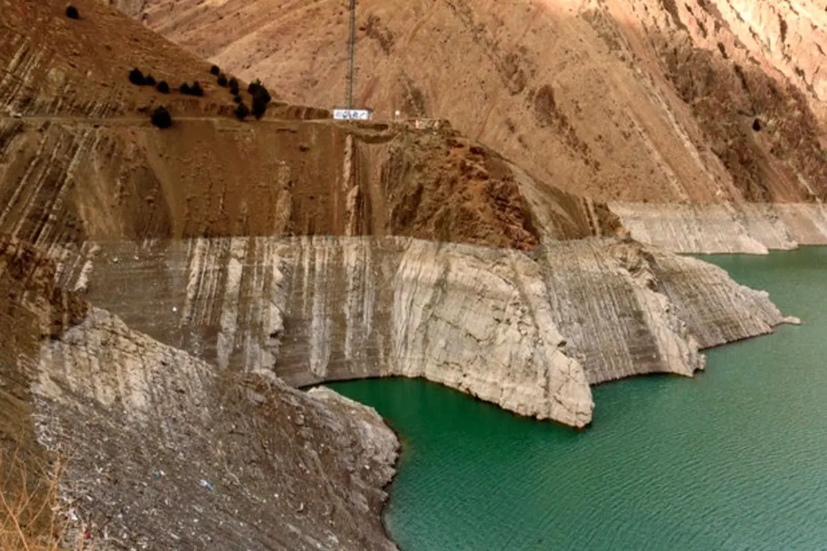 اوضاع سدهای تهران خوب نیست/ ذخیره آبی پایتخت ۲۰ درصد از پارسال کمتر است