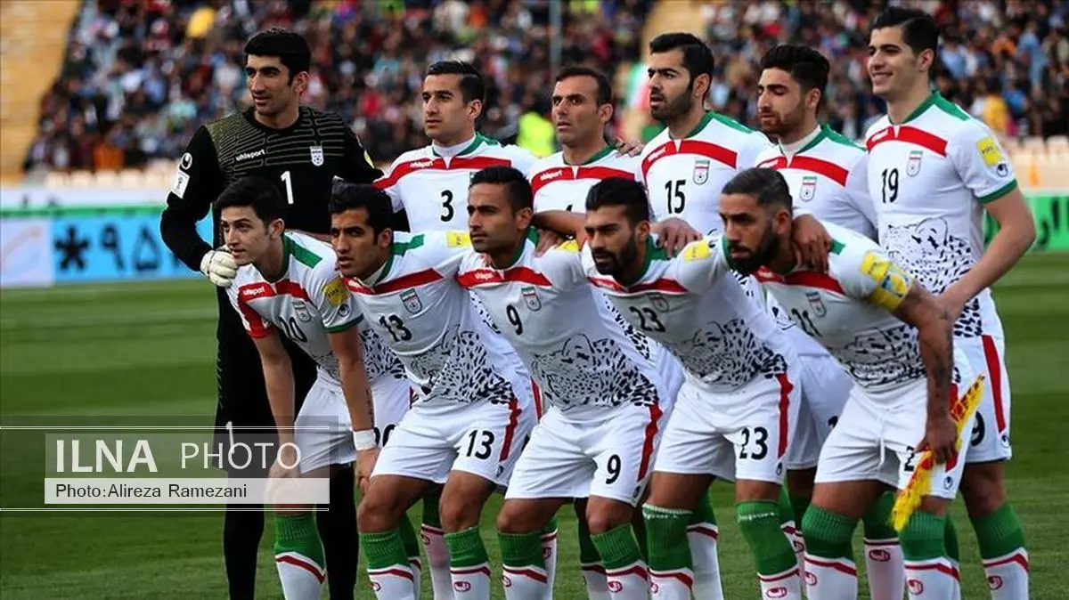 تیم ملی فوتبال ایران در رده بیست و نهم جهان و اول آسیا ایستاد