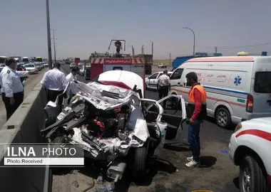 کاهش تلفات تصادفات در البرز/۳۳۳ نفر در حوادث رانندگی سال ۱۴۰۴ جان باختند