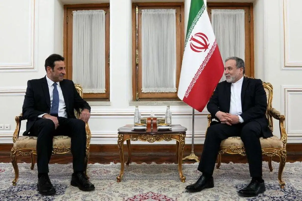 عراقجي یستقبل السفير اللبناني