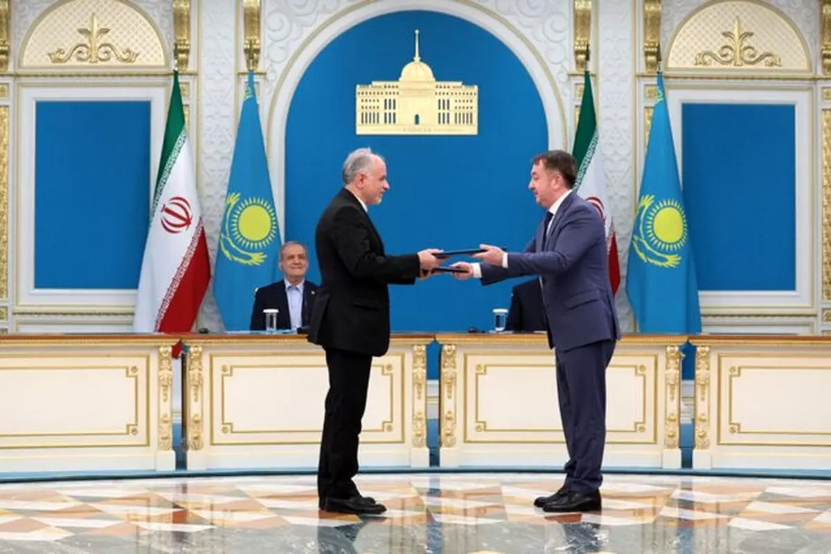 وزرای دادگستری ایران و قزاقستان تفاهم‌نامه همکاری امضا کردند
