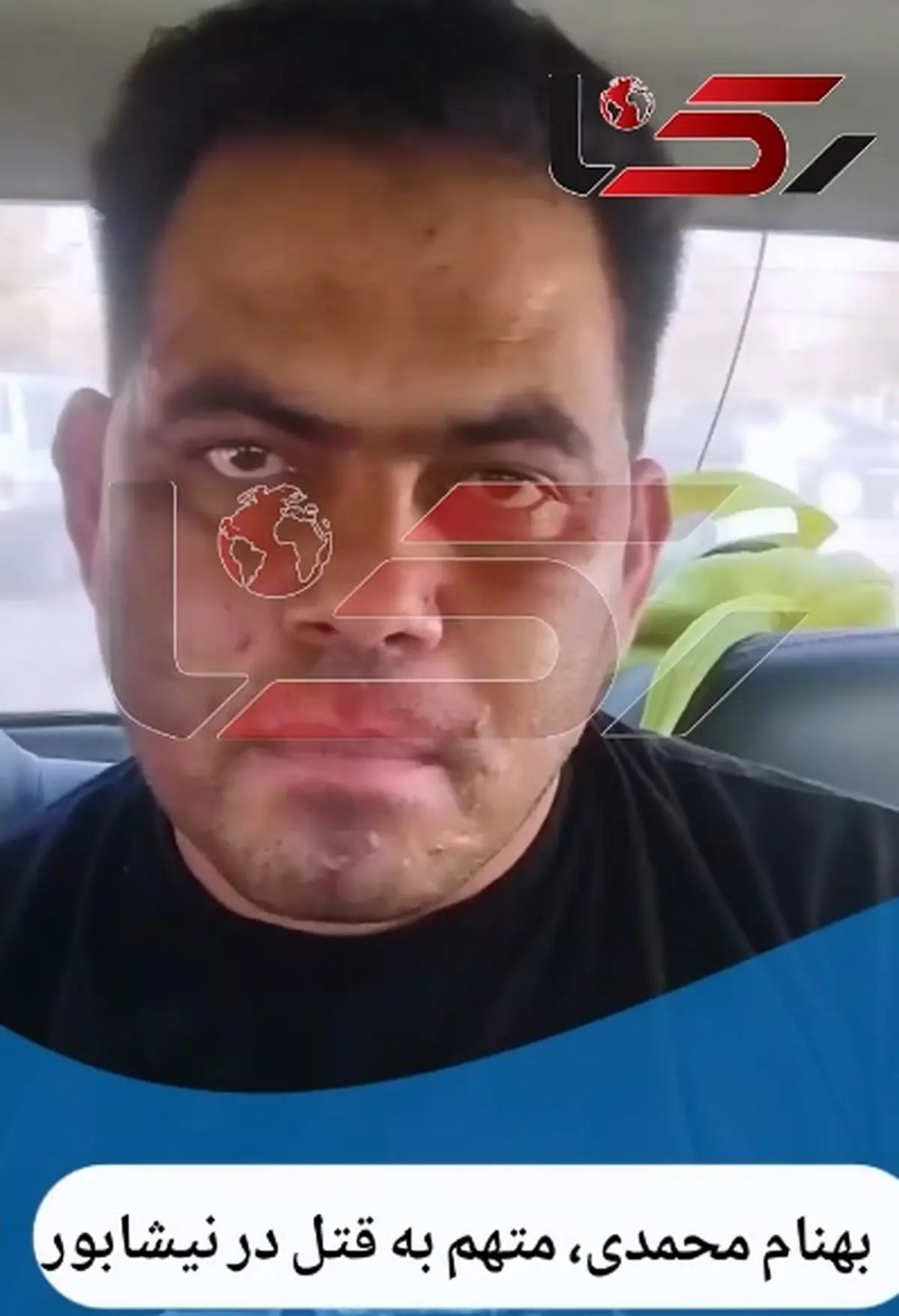 قاتل فراری با انتشار ویدئویی خود را به پلیس معرفی کرد