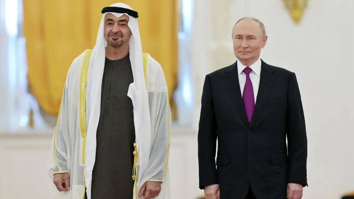 بن زاید امارات به روسیه سفر می‌کند