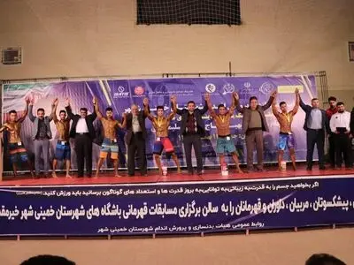  مسابقات پرورش اندام « جام شهید قاسم سلیمانی» به مناسبت دهه فجر