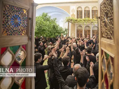 عزاداری اربعین حسینی در خانه شهید محراب یزد
