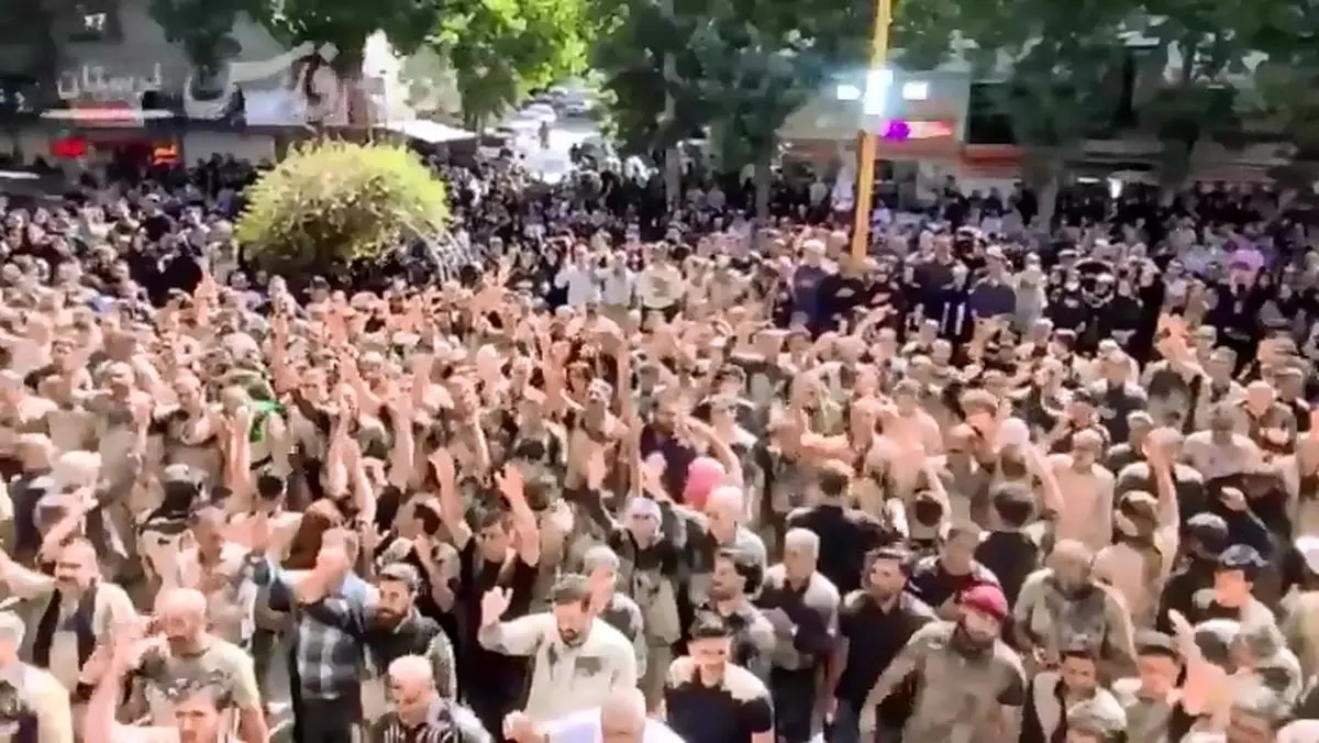 عزاداریِ عاشوراییِ خرم‌آبادی‌ها + فیلم