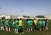 تمرین سبک و بانشاط تیم ملی امید در دوحه