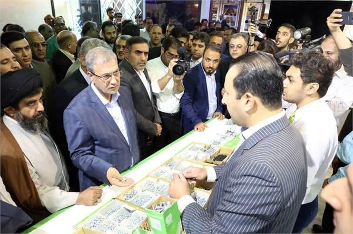 آغاز به کار هفدهمین نمایشگاه بین المللی صنعت ساختمان با حضور علی ربیعی