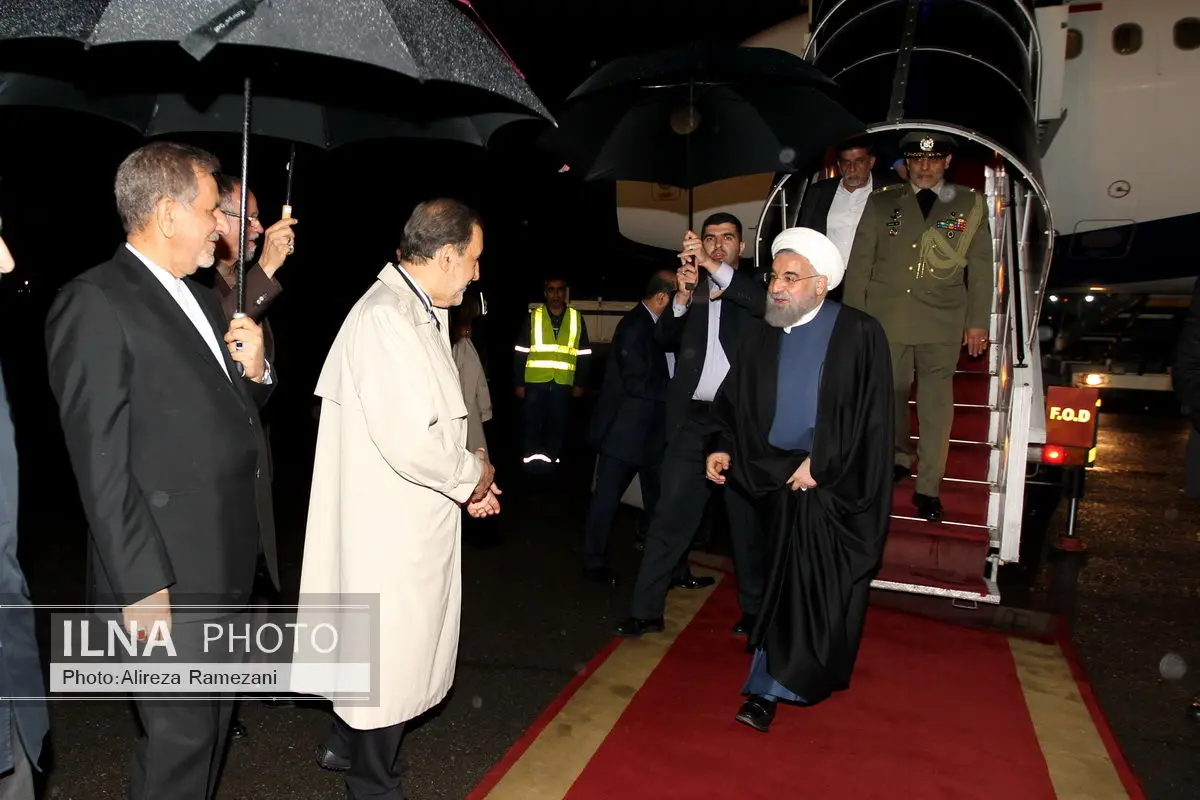 رییس جمهور به تهران بازگشت