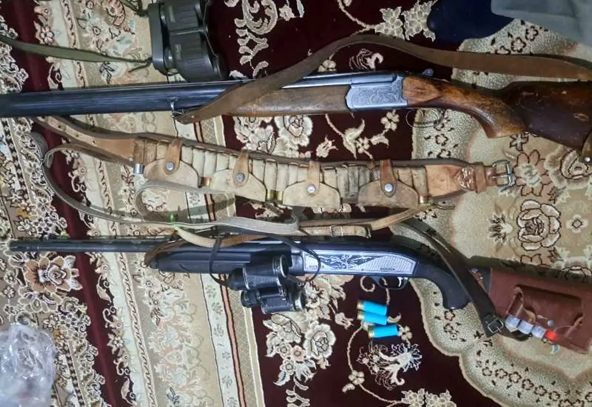 سه اسلحه غیرمجاز در ذخیرگاه دنا کشف و ضبط شد
