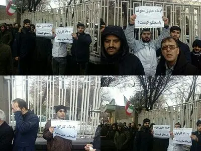 تجمع کارگران بلبرینگ‌سازی تبریز مقابل ساختمان فرمانداری