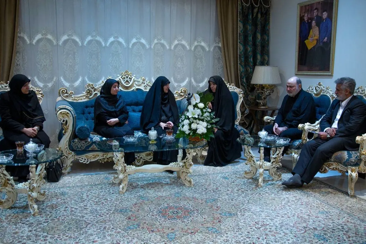 دیدار معاون رئیس‌جمهور با خانواده‌ شهید «منافی ارثی»