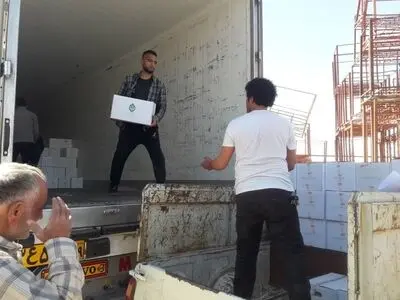 توزیع ۲۰ تُن مواد لبنی بین خانواده توانجویان بهزیستی نیشابور