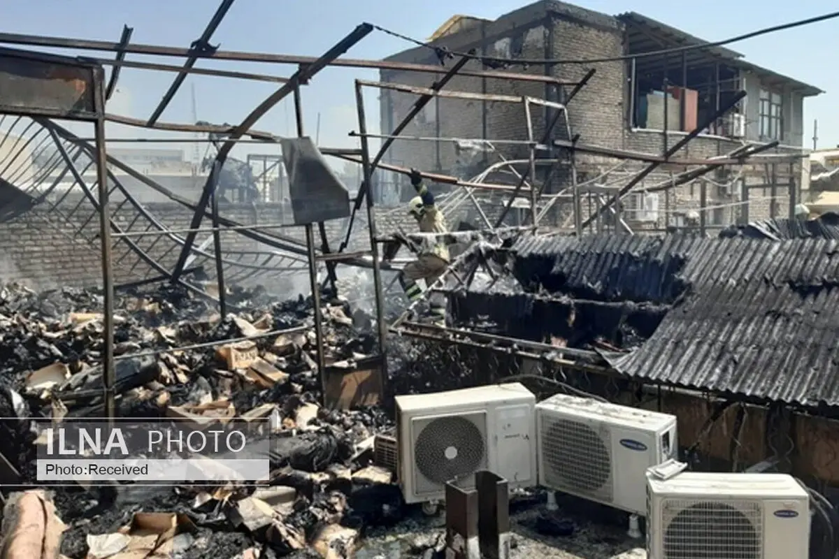 جزئیات امدادرسانی اورژانس در حادثه آتش سوزی بازار تهران