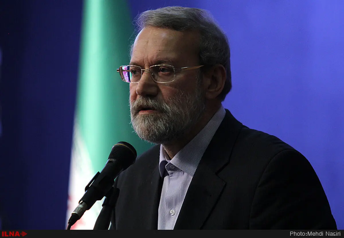 لاریجانی: مصادقة امریکا علی عقوبات احادیة، انتهاک صارخ لمبادئ القانون الدولی